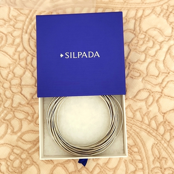 Silpada 21 Bangle Salute bracelet - Picture 1 of 3